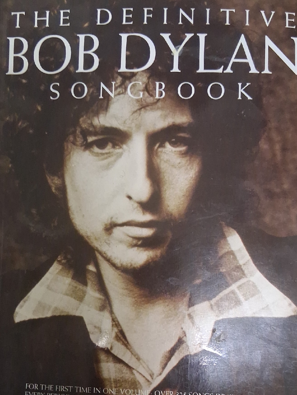 The Definitive Bob Dylan Songbook - Bob Dylan (Brown/Tan)